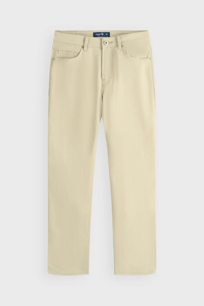 Quần Kaki Nam Công Sở Premium Twill Cotton Thượng Hạng - Mềm Thoáng Lịch Lãm, Chống Nhăn Vượt Trội