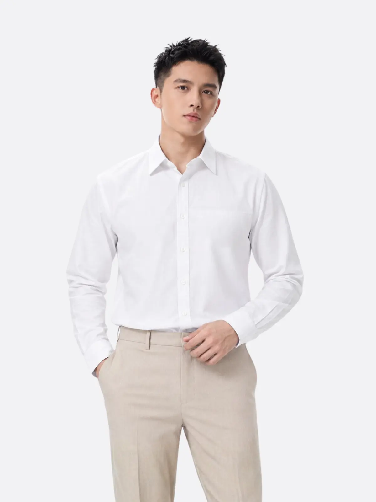 Áo sơ mi nam thanh lịch