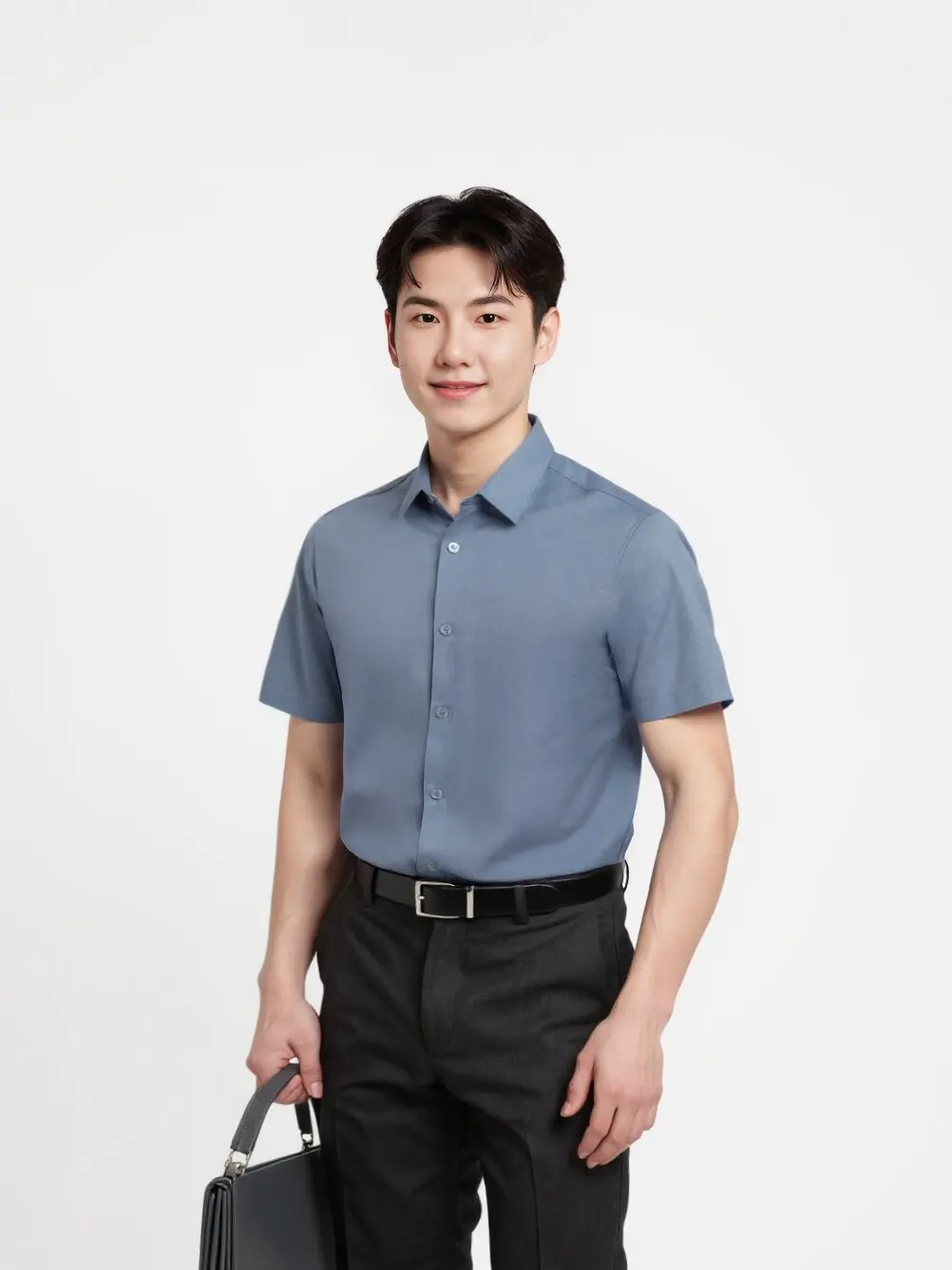 Áo sơ mi nam Oxford tay ngắn